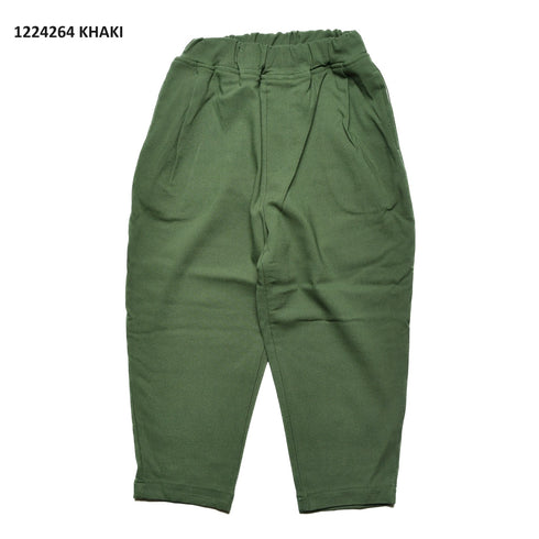 【90~120】★オフィシャルチーム★起毛スーパーストレッチワイドタックパンツ(1224264)