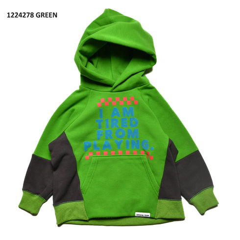 【90~120】★オフィシャルチーム★シャギー裏毛スイッチングパーカー(1224278)