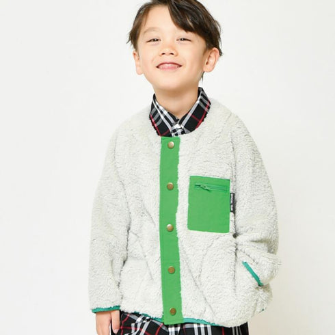 【90~120】★オフィシャルチーム★ダブルボアジャケット(1224303)