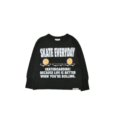 子供服【オフィシャルチーム】20/天竺 スマイルTシャツ 90㎝~150㎝ 1225102