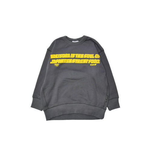 子供服【オフィシャルチーム】ヤキソバロゴワイドトレーナー 90㎝~150㎝ 1225205