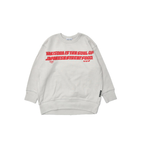 子供服【オフィシャルチーム】ヤキソバロゴワイドトレーナー 90㎝~150㎝ 1225205