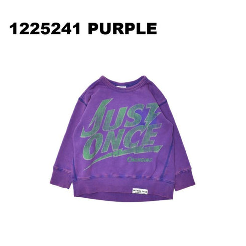 【オフィシャルチーム】JUSTONCEワイドトレーナー_ S.M.L 大人サイズ 1225241M