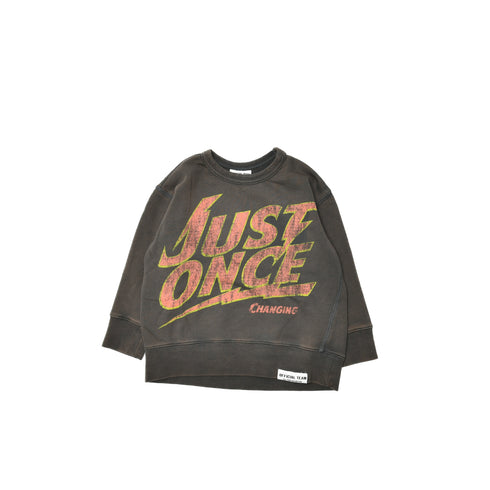 【オフィシャルチーム】JUSTONCEワイドトレーナー_ S.M.L 大人サイズ 1225241M