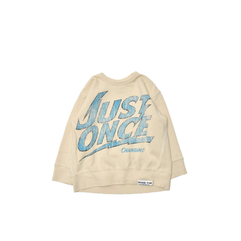 子供服【オフィシャルチーム】JUSTONCEワイドトレーナー_ 90㎝~150㎝ 1225241