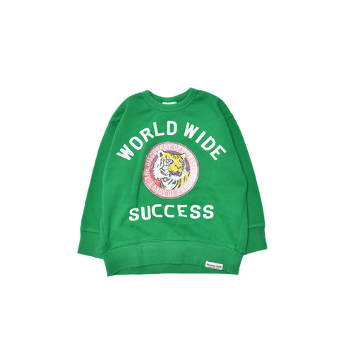 【オフィシャルチーム】オーバーダイ裏毛インクジェットワイドトレーナー S.M.L 大人サイズ 1225243M