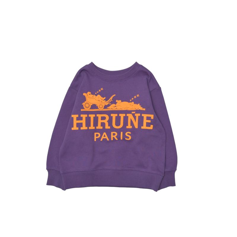 S/M/L【OFFICIALTEAM】30/10 裏毛 HIRUNE ロゴトレーナー1226270m