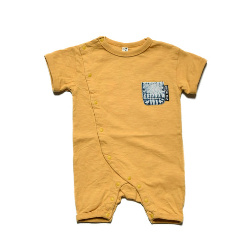 【70/80】スラブ天竺ポテトスナックロゴロンパース 1524530