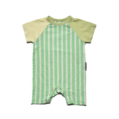 【70/80】ストライプドッキングロンパース 1524531