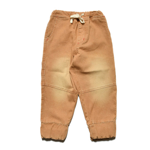 【130/140/150】カラーデニムカーゴジョガーパンツ1524603j