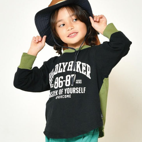 【130/140/150】 ロゴラウンドTシャツ_7月納期1524703j