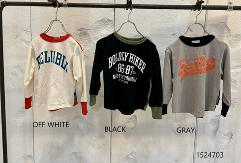 【S/M/L】 ロゴラウンドTシャツ_7月納期1524703m