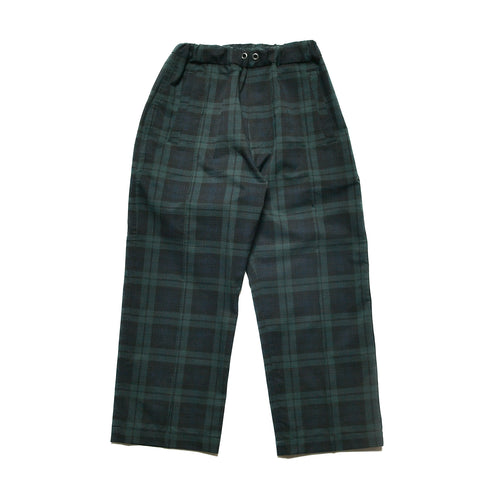 【90~120】チェック柄ワイドパンツ1524911