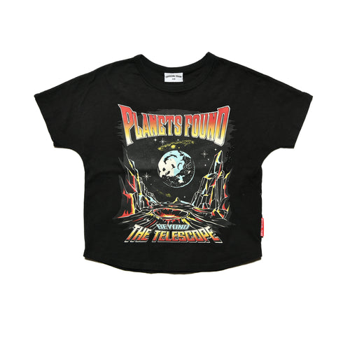 【オフィシャルチーム】惑星グラフィック 7分袖Tシャツ|90cm~150cm|1525703