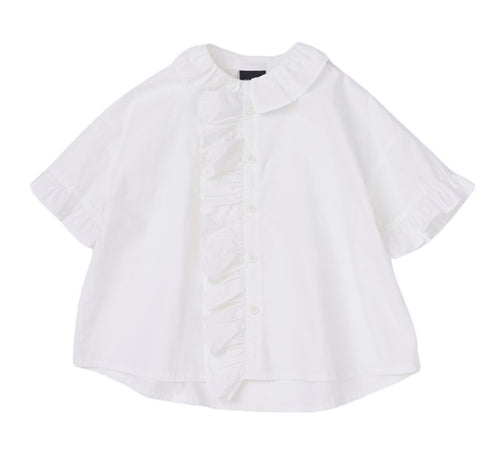 【NEEDLE WORKS】ローンフリルブラウス★2123101j(130cm~150cm)