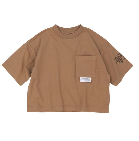 【NEEDLE WORKS】ポケットTシャツ★2123107(90cm~120cm)