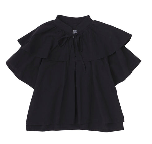 【NEEDLE WORKS】ローンケープ風ブラウス★2123200(90cm~120cm)