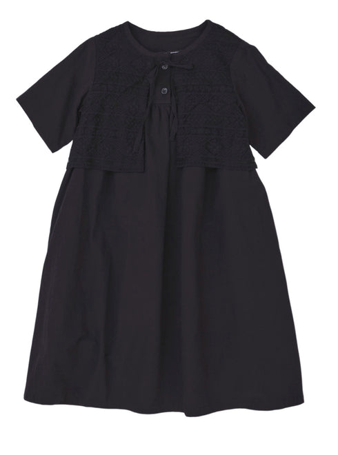 【NEEDLE WORKS】レースボレロ付きワンピース★2123203j(130cm~150cm)