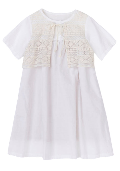 【NEEDLE WORKS】レースボレロ付きワンピース★2123203j(130cm~150cm)