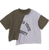 【NEEDLE WORKS】リメイク風BIGTシャツ★2123207(90cm~120cm)