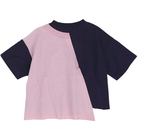 【NEEDLE WORKS】リメイク風BIGTシャツ★2123207(90cm~120cm)