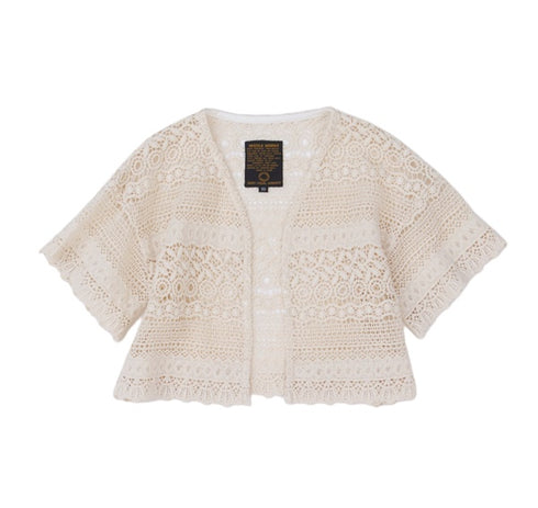 【NEEDLE WORKS】コットンレースボレロ★2123303(90cm~120cm)