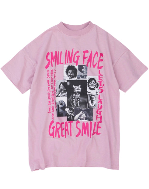【NEEDLE WORKS】SMILEロング丈BIGTシャツ★2123307j(130cm~150cm)