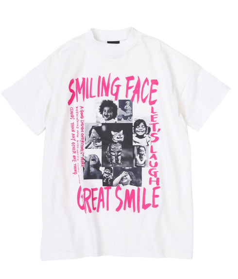 【NEEDLE WORKS】SMILEロング丈BIGTシャツ★2123307j(130cm~150cm)