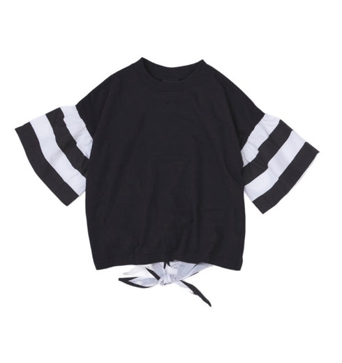 【NEEDLE WORKS】2123403(90cm~120cm)パフ袖Tシャツ★