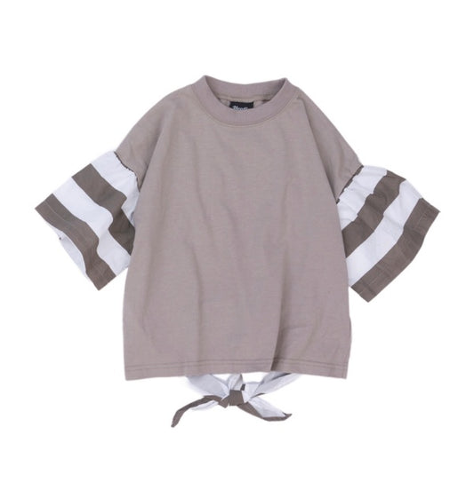 【NEEDLE WORKS】2123403(90cm~120cm)パフ袖Tシャツ★