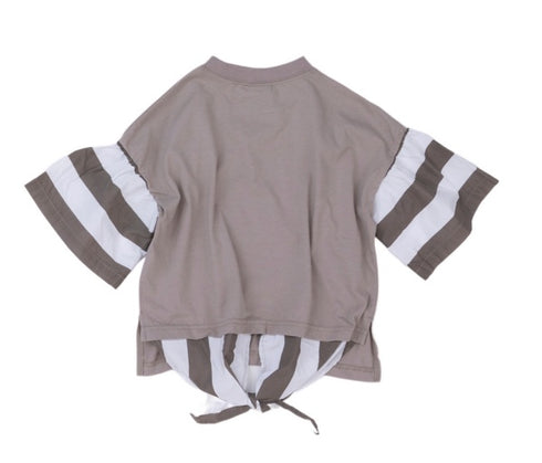 【NEEDLE WORKS】2123403(90cm~120cm)パフ袖Tシャツ★