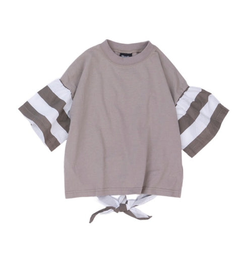 【NEEDLE WORKS】2123403j(130cm~150cm)パフ袖Tシャツ★