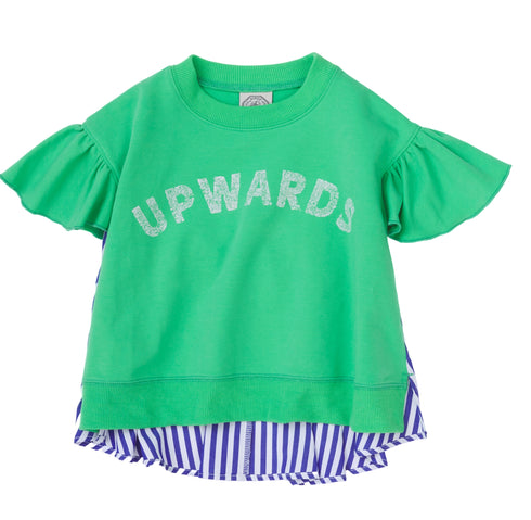 【NEEDLE WORKS】2123541(90cm~120cm)UPWARDSバックギャザースウェット★