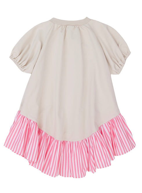 【NEEDLE WORKS】ギャザーヘムスウェットデイドレス★2123591(90cm~120cm)