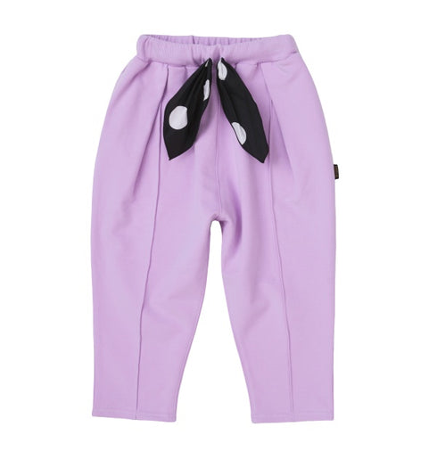 【NEEDLE WORKS】スカーフディテールサルエルラウンジパンツ★2123651