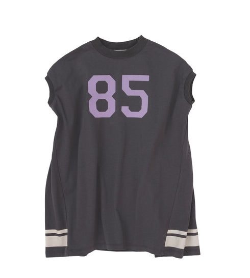 【NEEDLE WORKS】2123994(90cm~120cm)ナンバリングオーバーサイズTEEドレス★