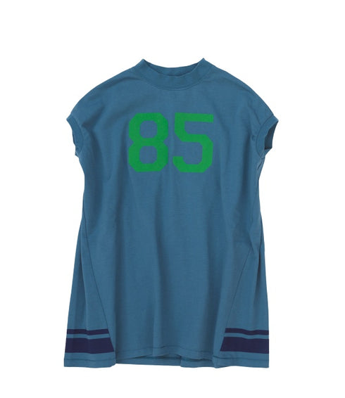 【NEEDLE WORKS】2123994(90cm~120cm)ナンバリングオーバーサイズTEEドレス★