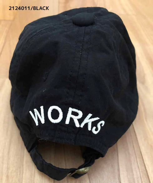 CAT刺繍ギャバCAP★2124011j★キッズサイズ 子供服