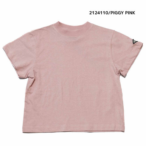 シンプルで新感覚オシャレ♪【130~150】 天竺袖ワッペンTシャツ ★2124110j★キッズサイズ 子供服