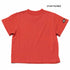 シンプルで新感覚オシャレ♪【130~150】 天竺袖ワッペンTシャツ ★2124110j★キッズサイズ 子供服