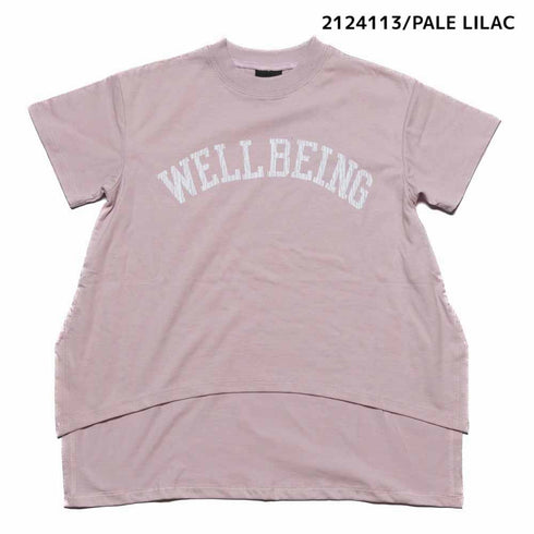 【90~120】 T/C天竺WELLBEINGTシャツ ★2124113★キッズサイズ 子供服