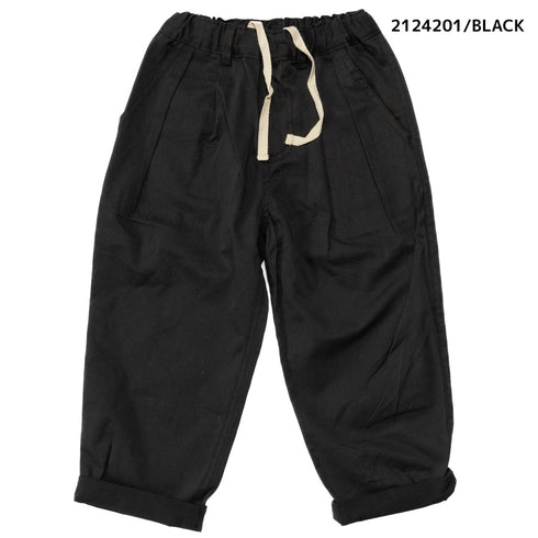 【90~120】 テンセルコットンストレッチタックパンツ ★2124201★キッズサイズ 子供服