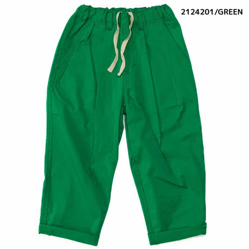 【90~120】 テンセルコットンストレッチタックパンツ ★2124201★キッズサイズ 子供服