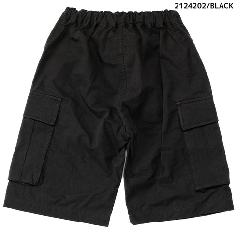 【90~120】 ギャバカーゴハーフパンツ ★2124202★キッズサイズ 子供服