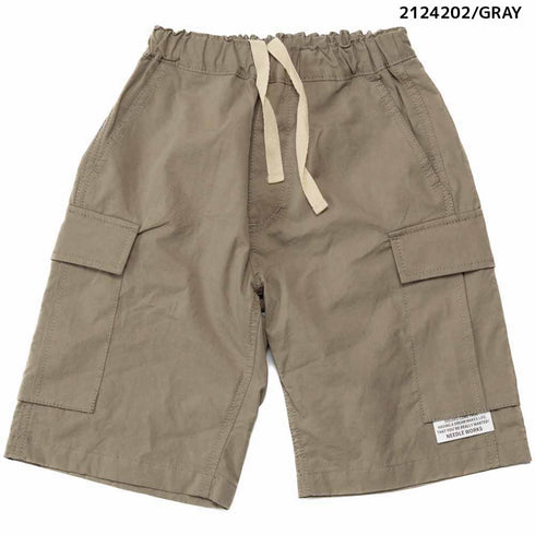 【90~120】 ギャバカーゴハーフパンツ ★2124202★キッズサイズ 子供服