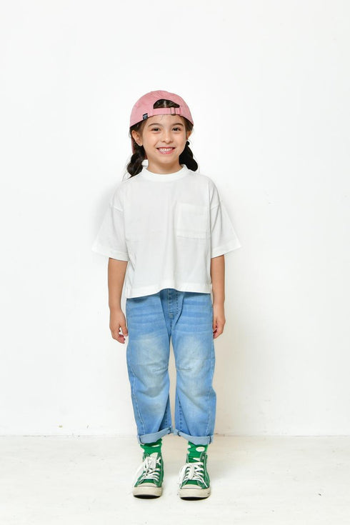 【ニードルワークス】立体denimクラッシュ加工パンツ|1size~2size|2125004W