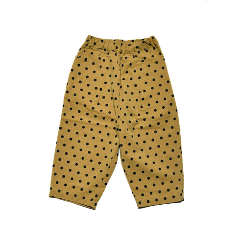 【ニードルワークス】ギャバタックDOTクロップド丈パンツ|1size~2size|2125101W