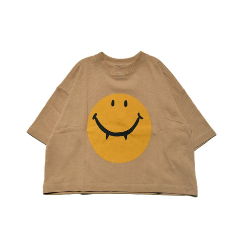 【ニードルワークス】スマイルTシャツ|0size~2size|2125107W