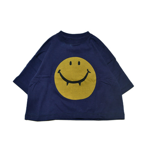 【ニードルワークス】スマイルTシャツ|0size~2size|2125107W