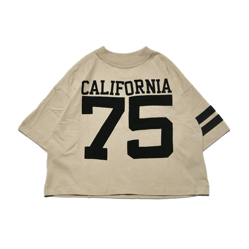 【ニードルワークス】30/-天竺ナンバーTシャツ|100cm~150cm|2125110